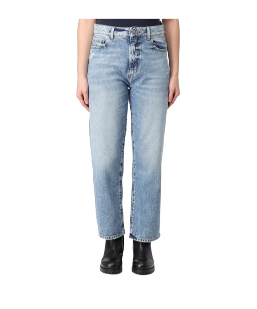 Icon Denim Belt-loop Jeans In Blue