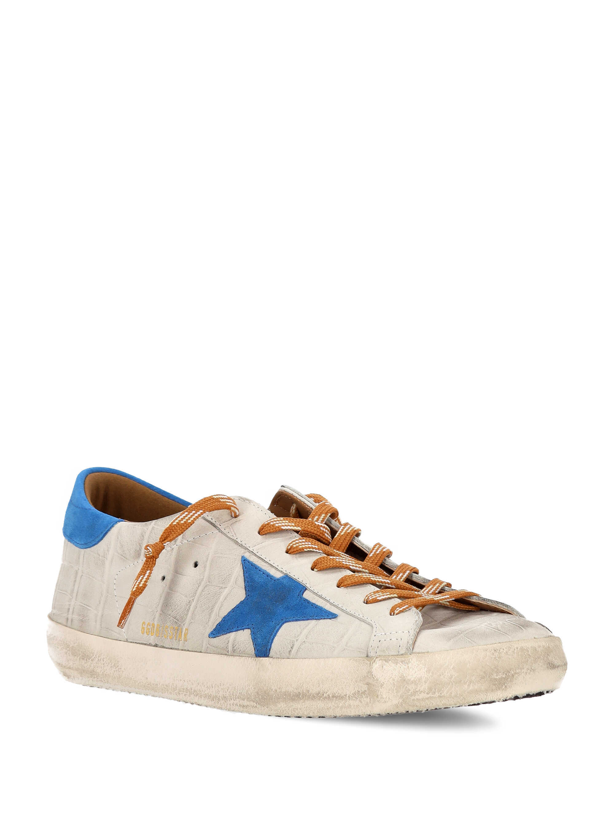 Golden Goose Round Toe Low-top Casual Shoes In Brown