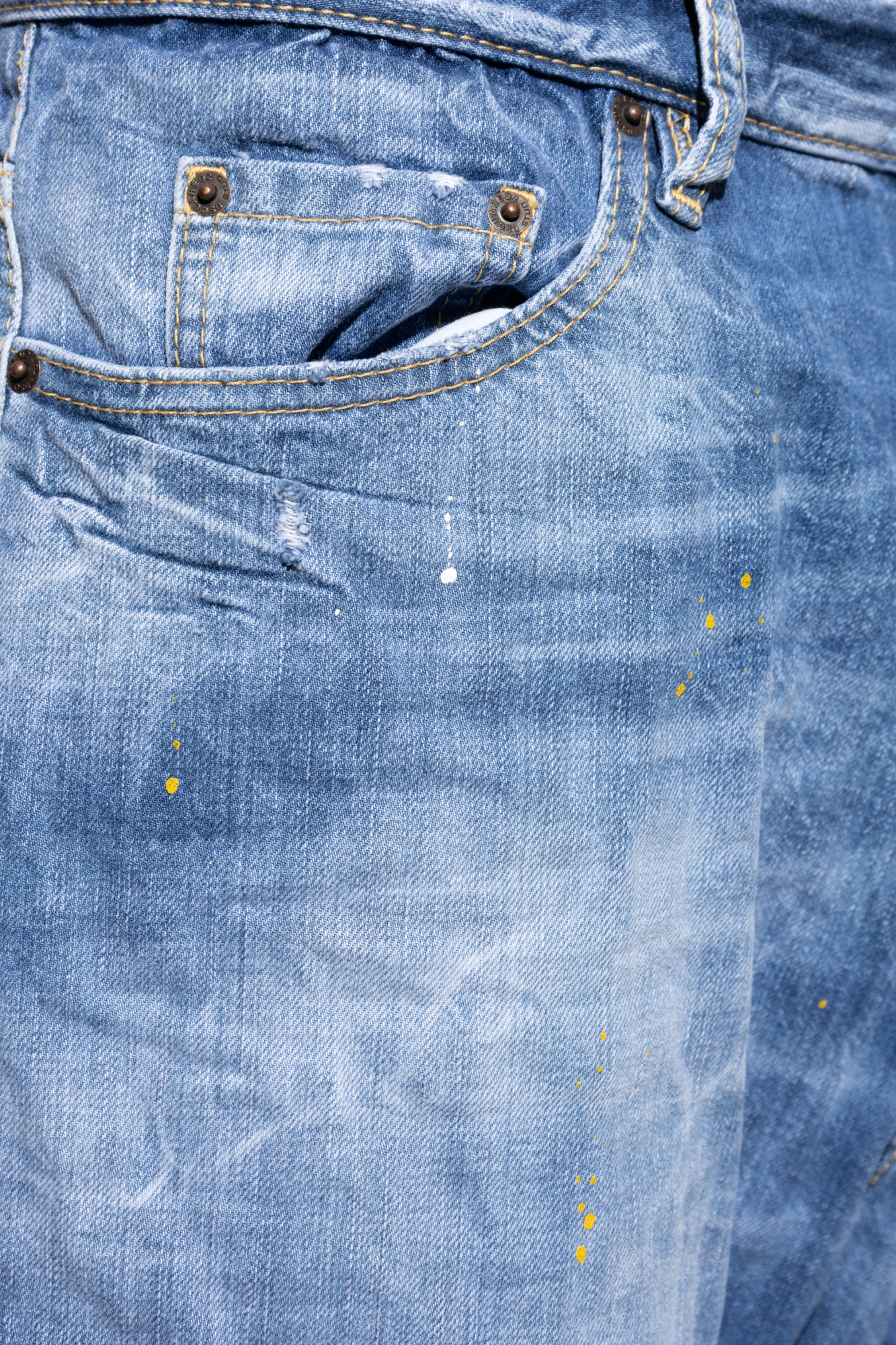 Shop Dsquared2 Straight-leg Jeans In Blue