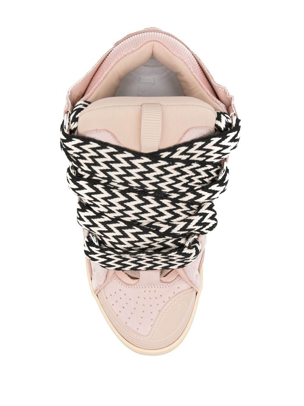 Lanvin Curb Sneaker In Pink