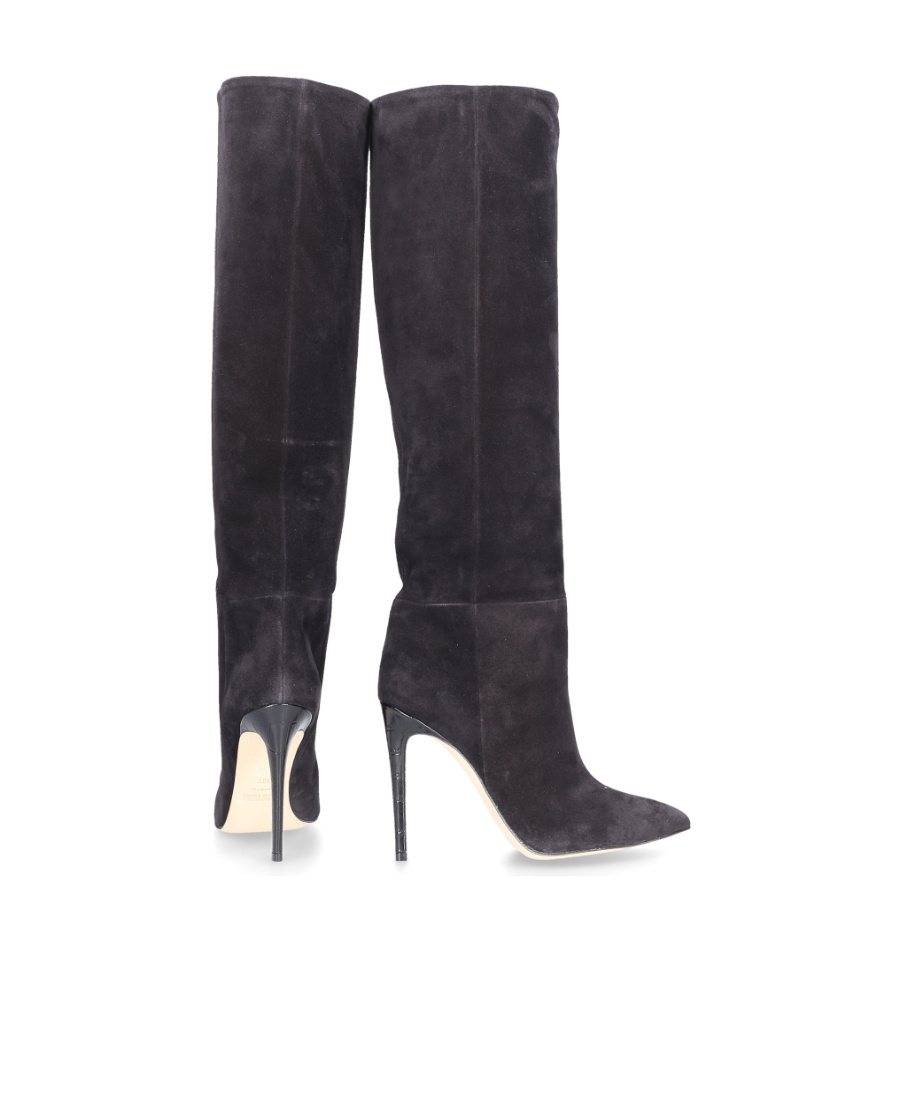 Paris Texas Pointed Boots In Black
