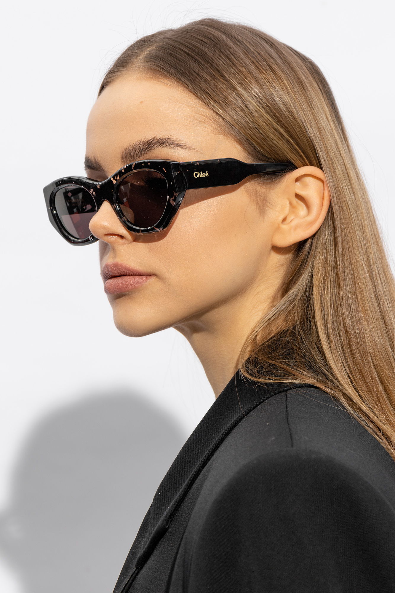 Chloé Butterfly-frame Sunglasses In Brown