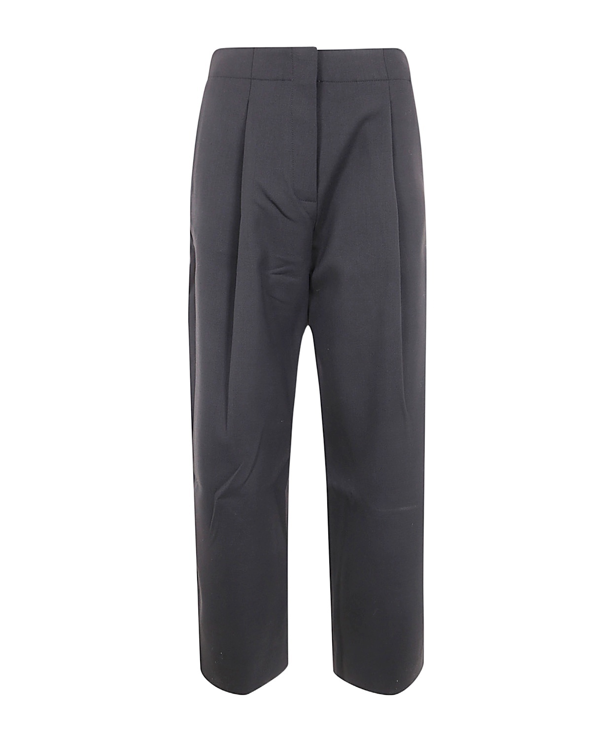 Studio Nicholson Zippered Casual Pants In Gray