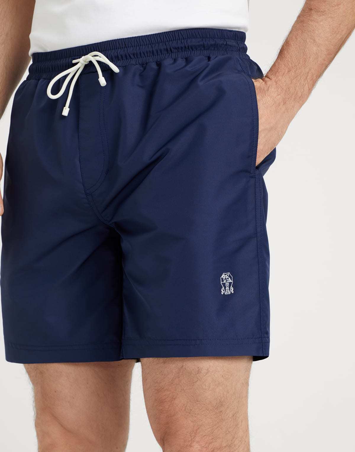 BRUNELLO CUCINELLI BRUNELLO CUCINELLI DRAWSTRING SWIM SHORTS