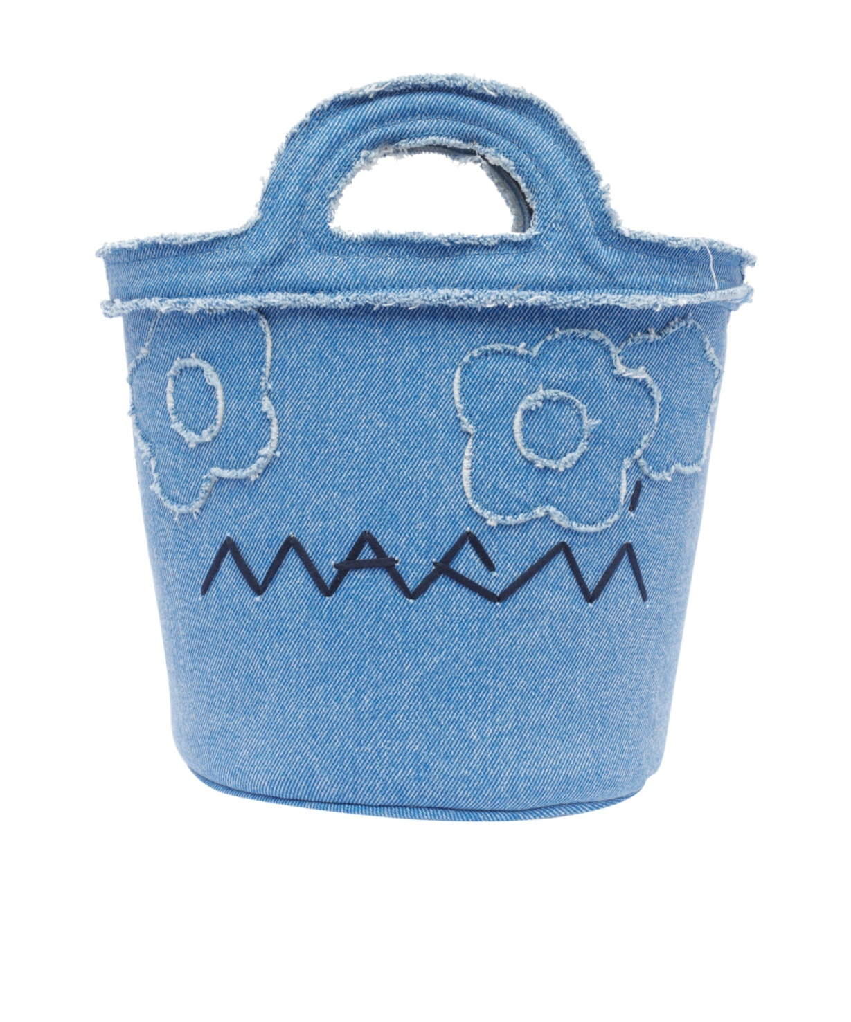 Marni Denim Shoulder Bag In Blue