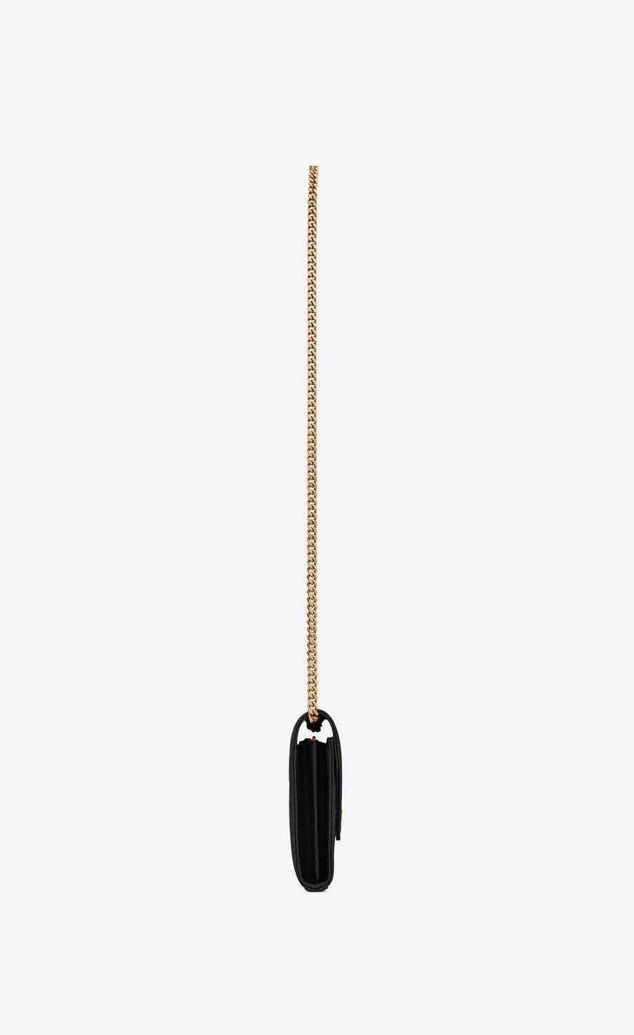 Saint Laurent Envelope Chain Crossbody Bag In Black