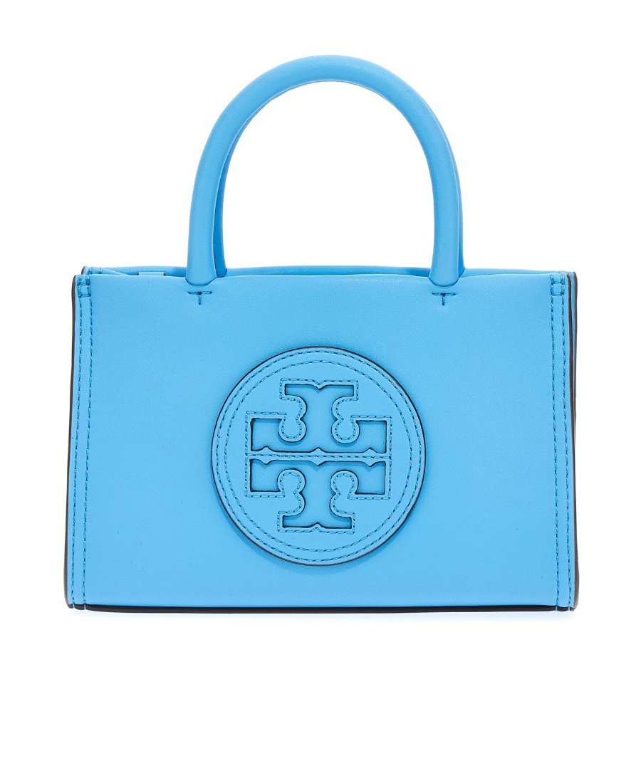 Tory Burch Mini Ella Bio Tote Bag In Blue