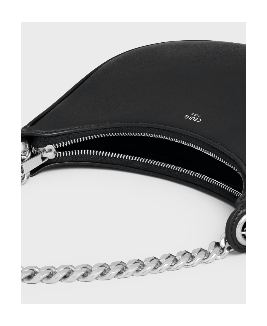 Celine Medium Chain Shoulder Bag In Black