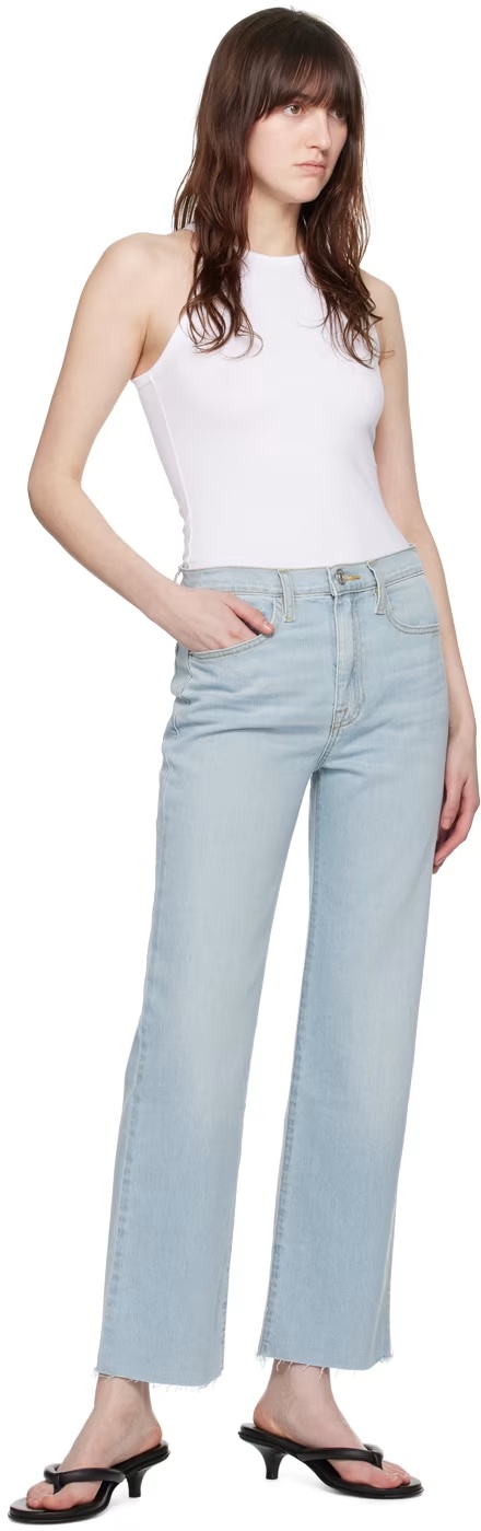 FRAME LE JANE STRAIGHT-LEG JEANS 