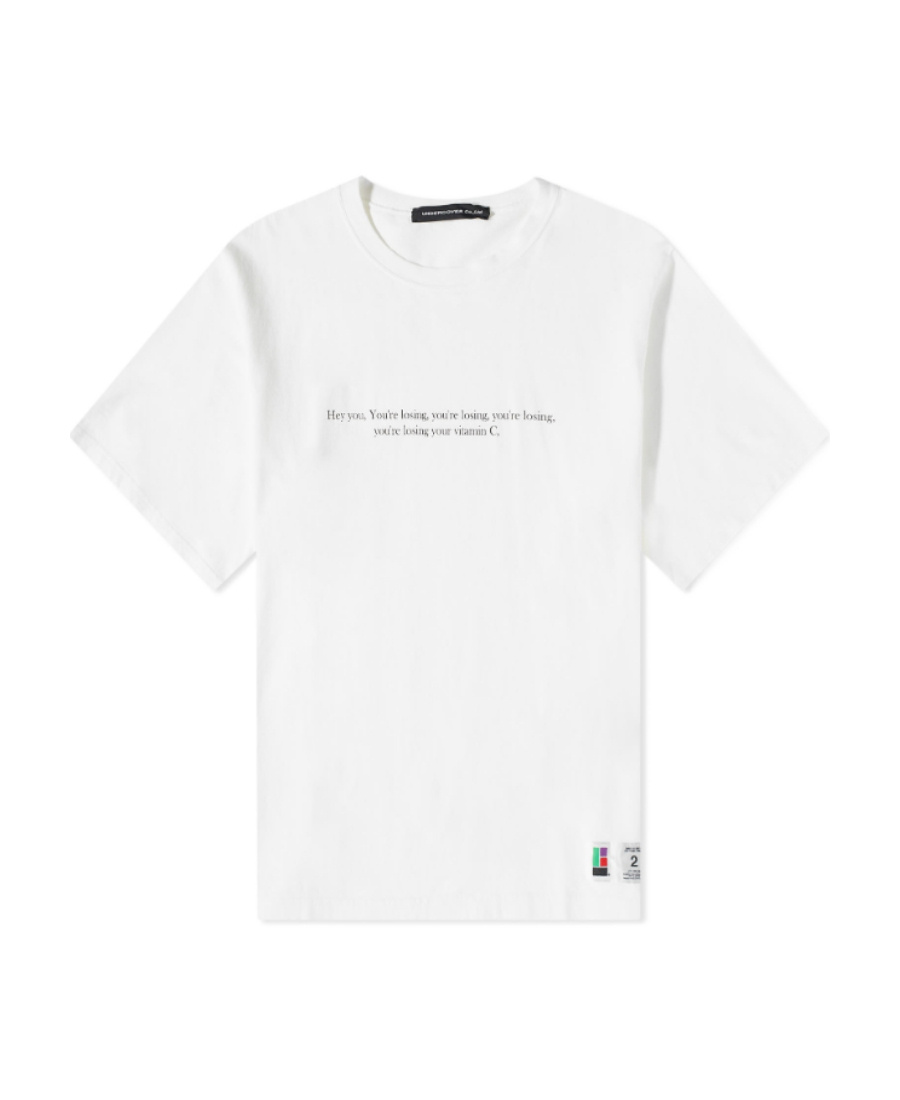 Undercover Logo T-shirt In White