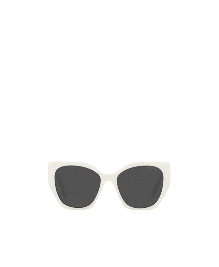 Prada Logo-plaque Sunglasses In Black