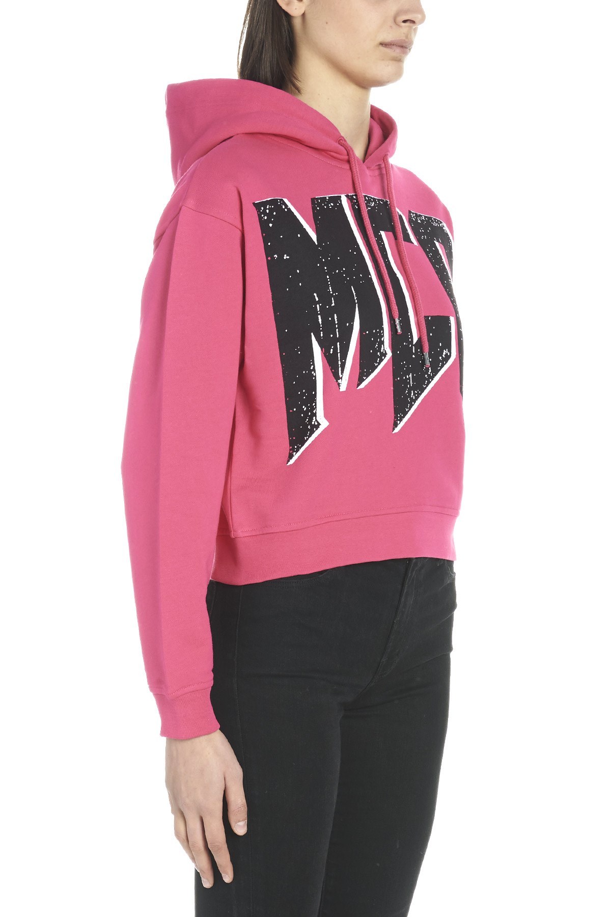 Mcq By Alexander Mcqueen Mcq Logo Printed Hoodie In Pink