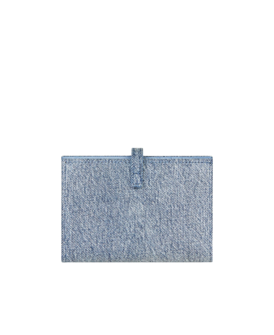 Givenchy Voyou Double-folded Wallet In Blue