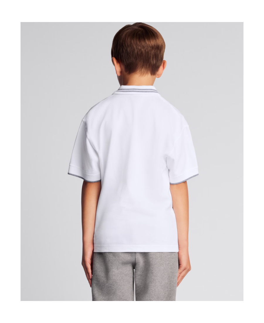 Dior Lapel Short-sleeved Polo Shirt In White