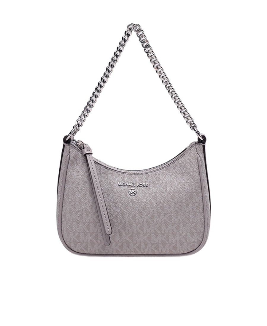 Michael Kors Jet Set Charm Shoulder Bag In Gray