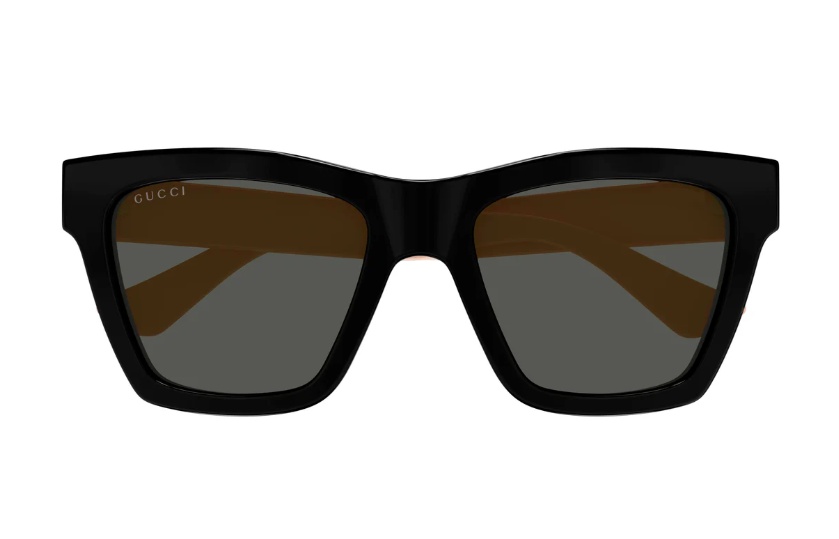 Gucci Sonnenbrille Mit Eckigem Gestell In Black