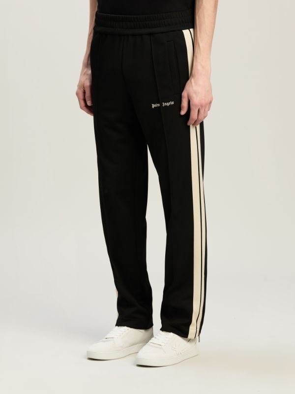 PALM ANGELS PALM ANGELS LOGO PRINTED TRACK PANTS