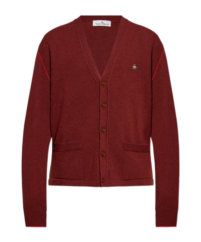 Vivienne Westwood Wool-cashmere Alex Cardigan In Red