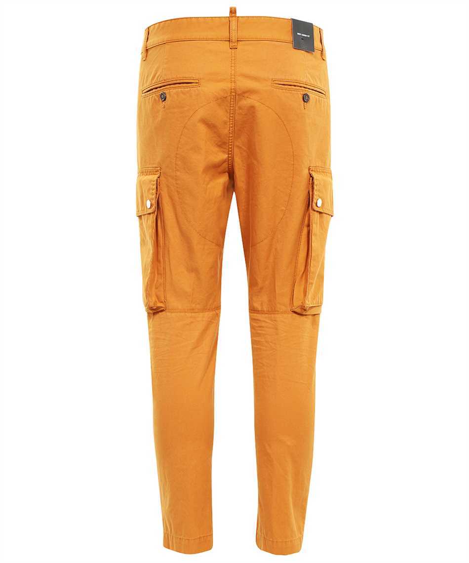 Dsquared2 Tapered-leg Cargo Pants In Orange