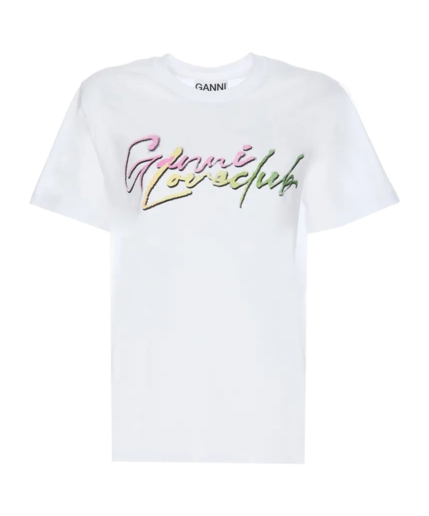 Ganni T-shirts And Polos In White
