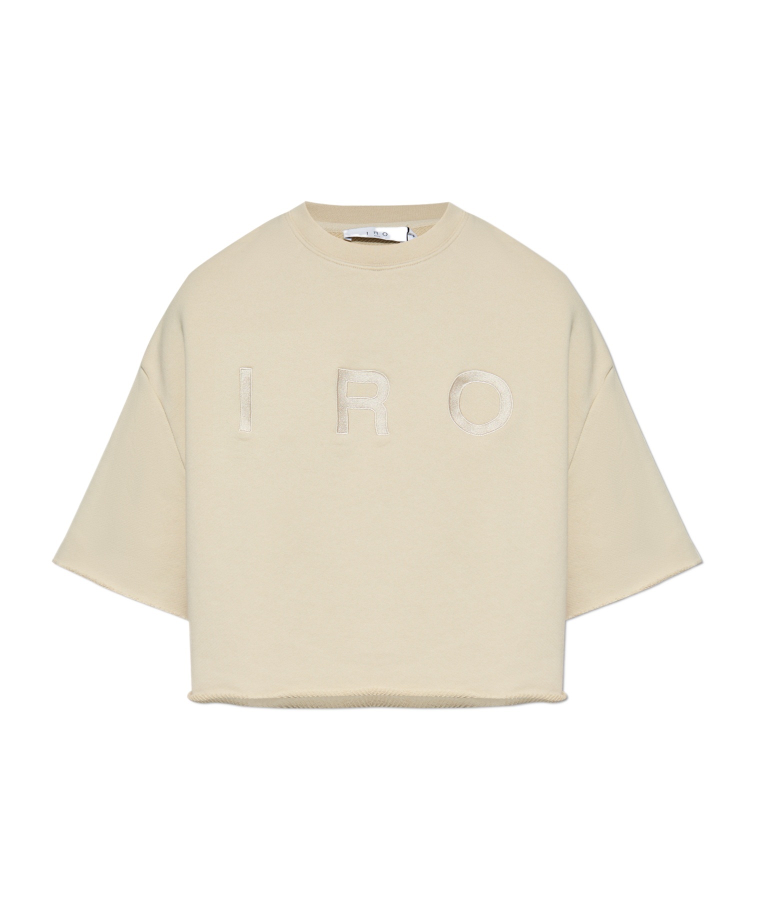 Shop Iro Round-neck Sweater In Nude