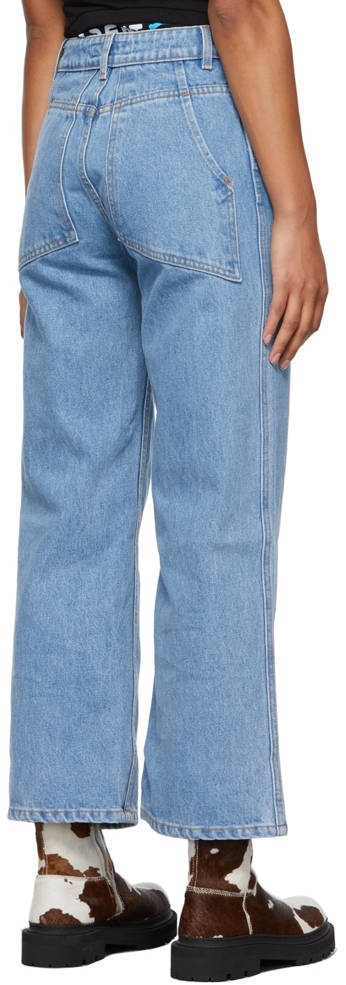 ECKHAUS LATTA WIDE LEG JEANS
