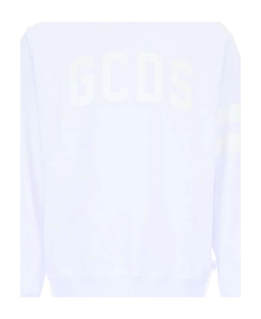 Gcds Logo Sweater In White