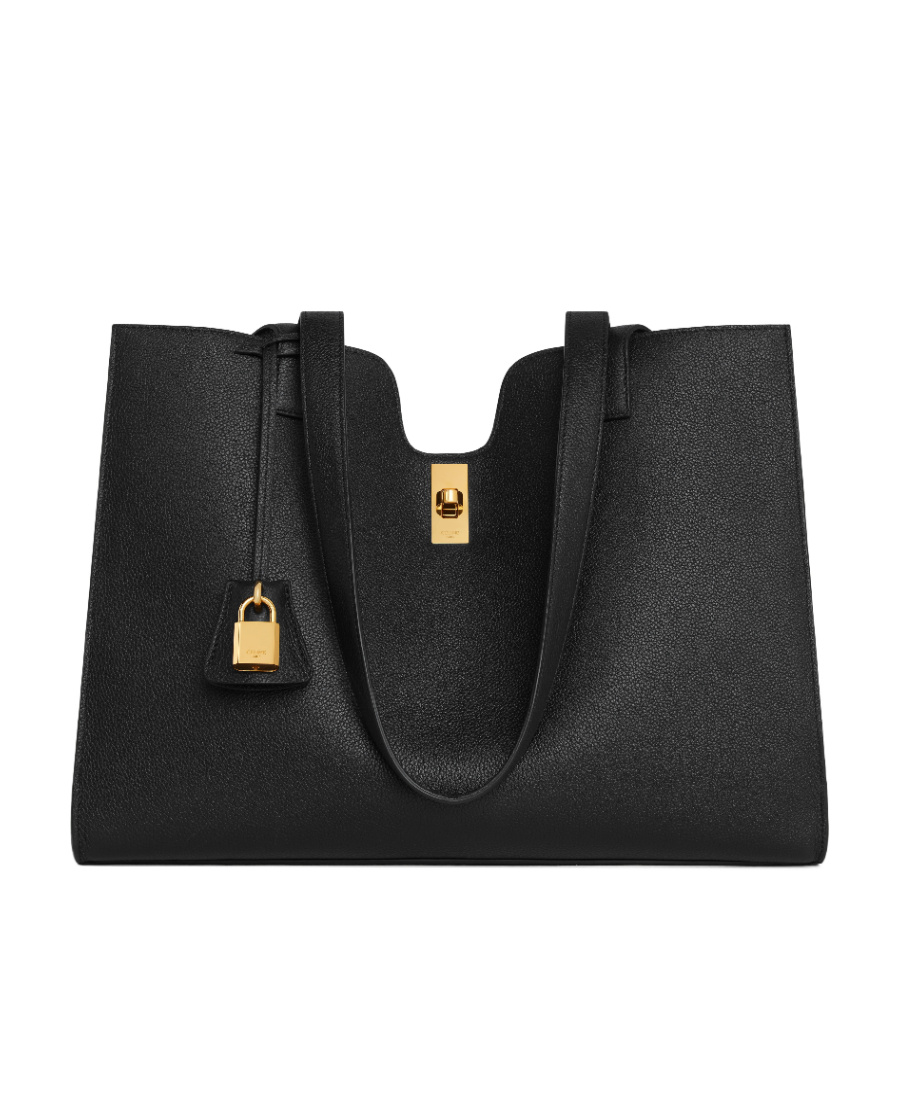 Celine Cabas 16 Soft Tote Bag In Black
