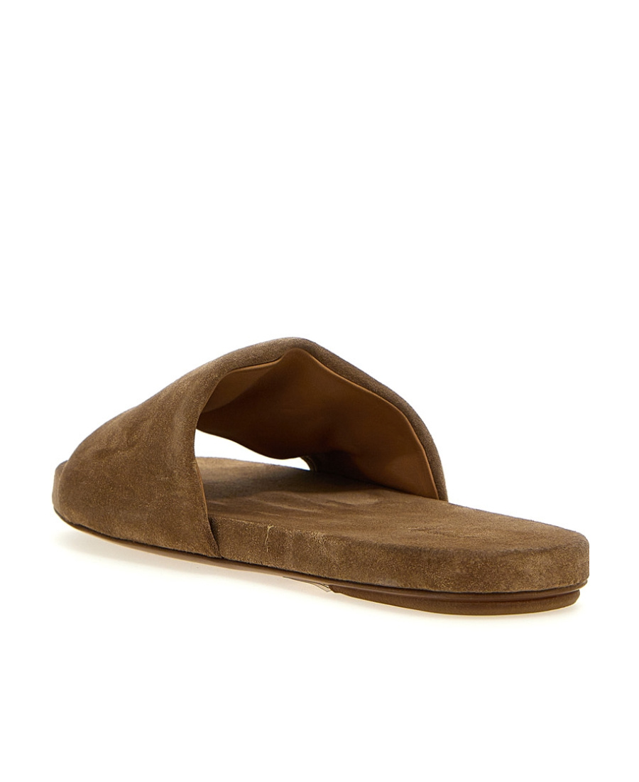 Marsèll Logo Slippers In Brown