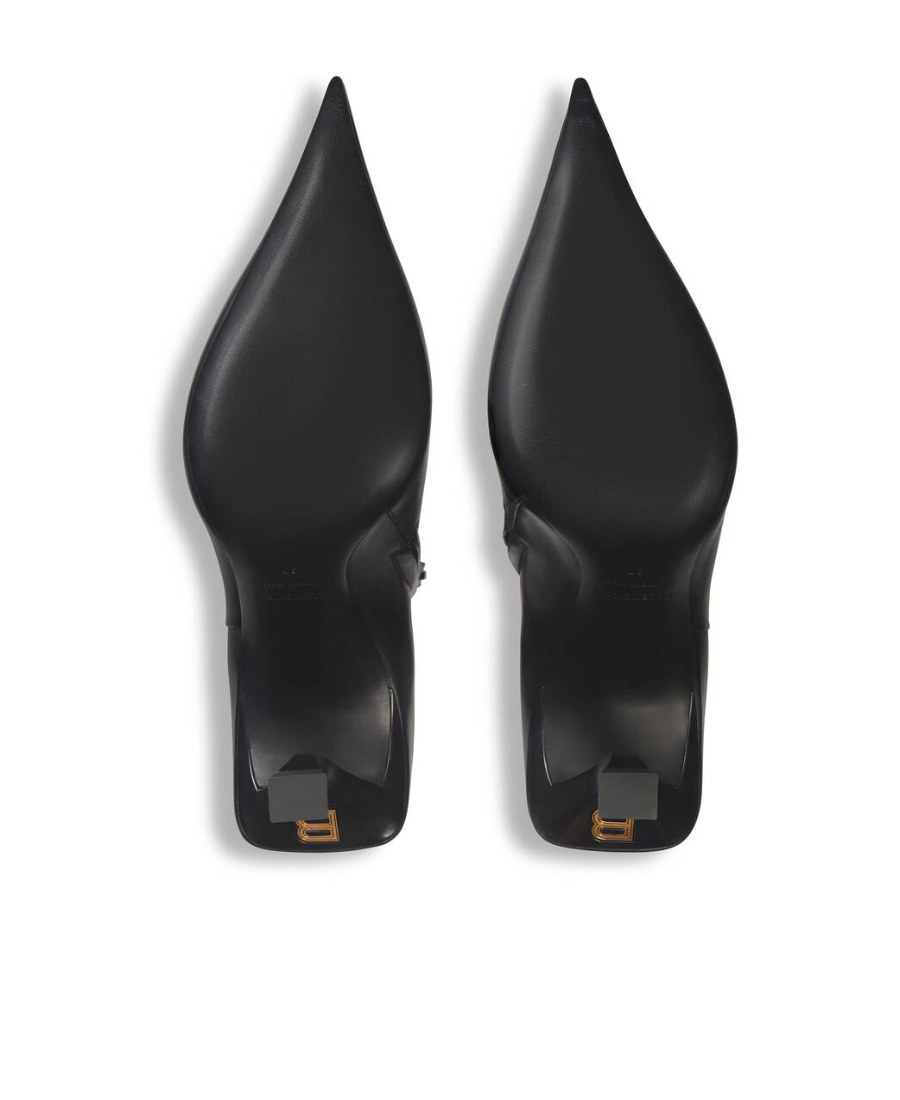 Balenciaga Stivaletti Witch 110 Mm Da Donna In Nero In Black