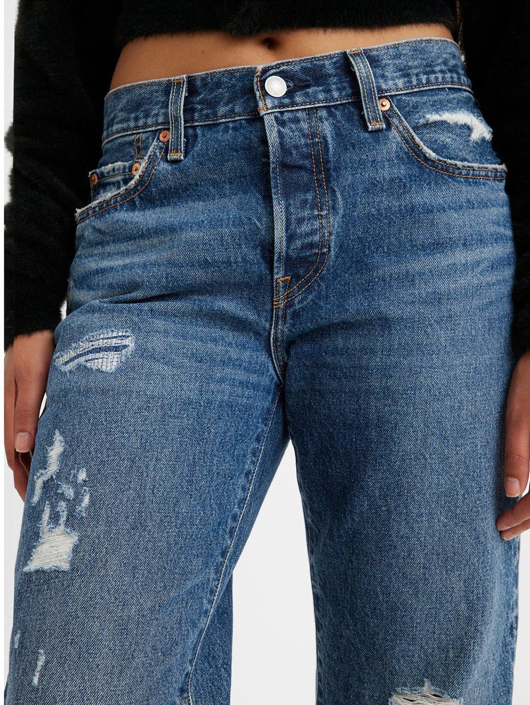 LEVI'S LOGO DENIM TROUSERS