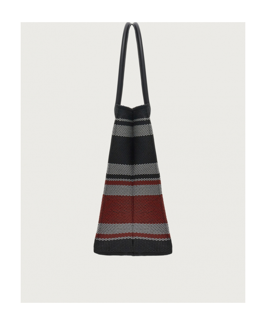 Ferragamo Signature Tote Bag In Black