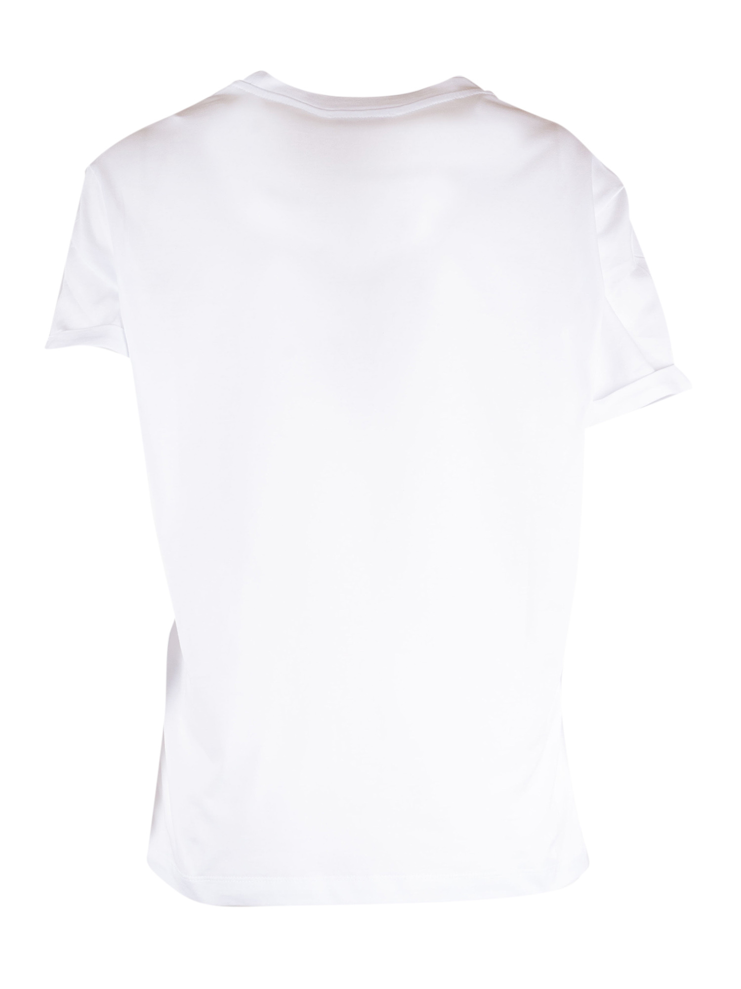 Dondup Crew Neck T-shirt In White