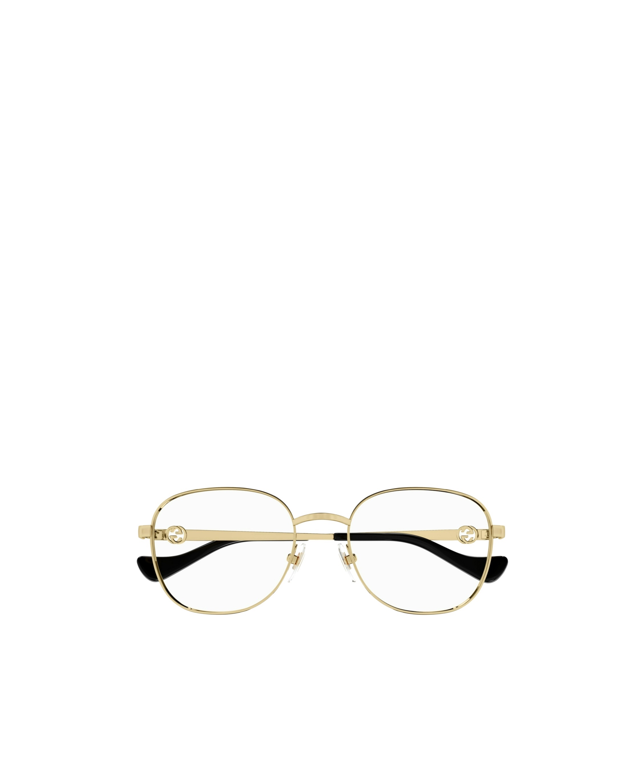 Gucci Round-frame Glasses In Nude