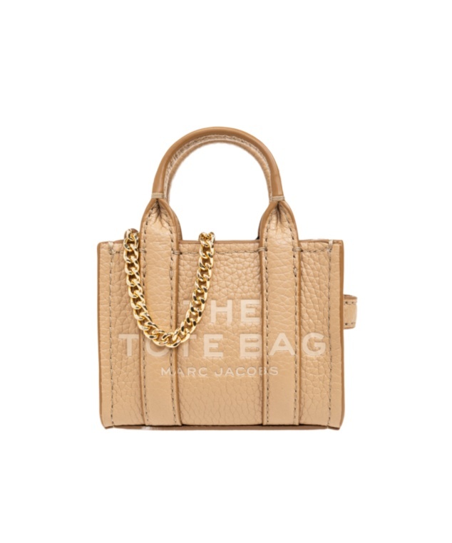 Marc Jacobs The Nano Chained Tote Bag In Nude