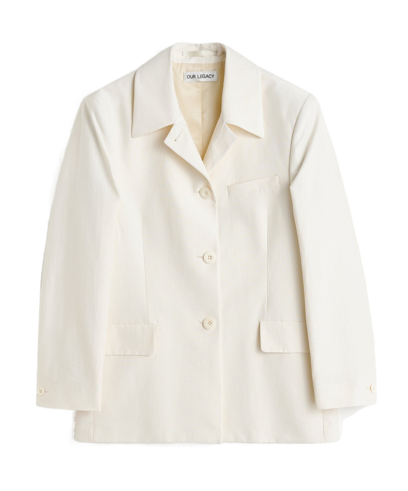OUR LEGACY BUTTON-UP COTTON-BLEND JACKET