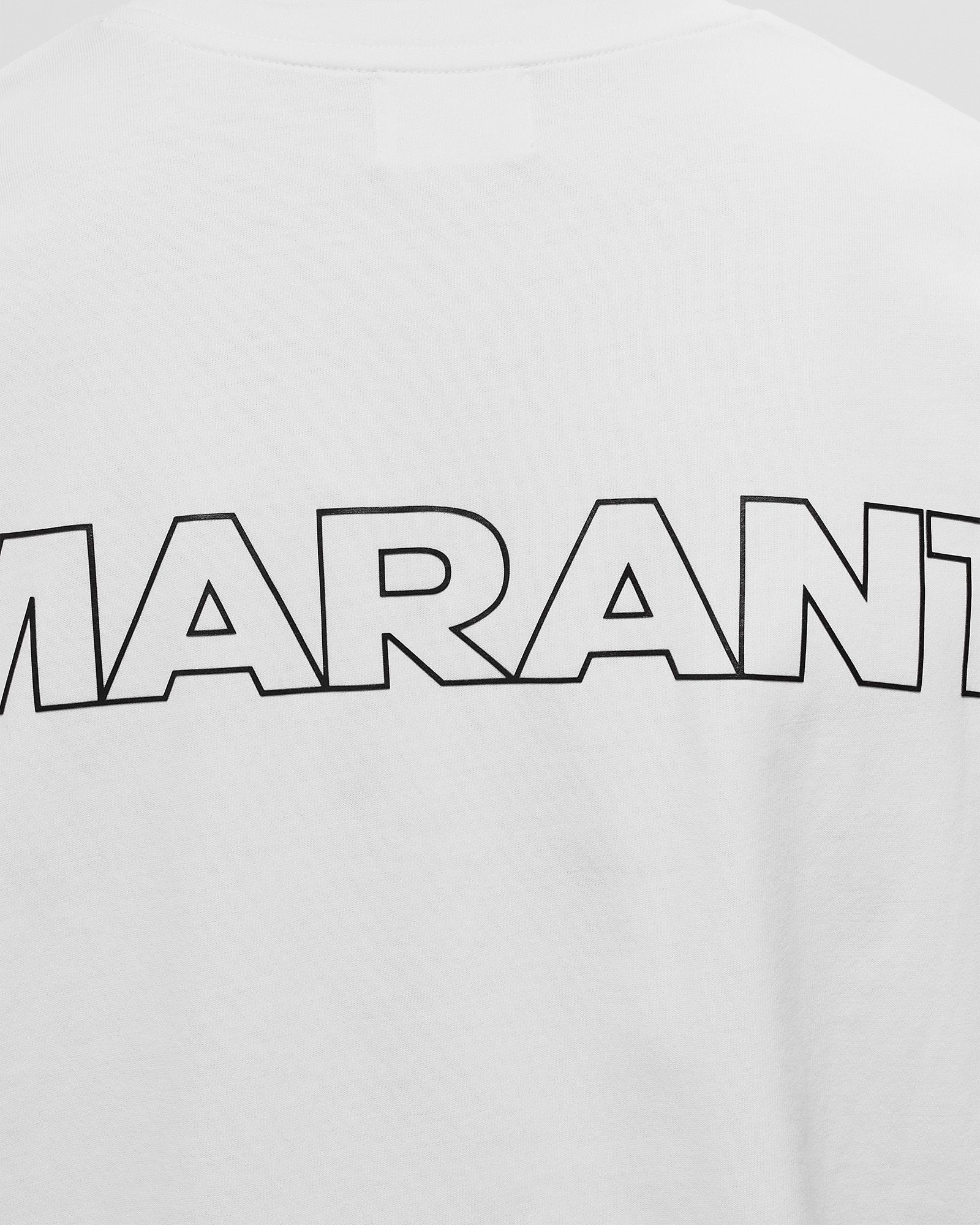 Isabel Marant Short-sleeved Crewneck T-shirt In White