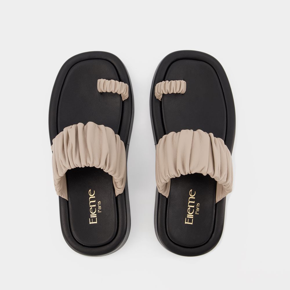 Elleme Paris Elleme Amor Platform Sandals In Black