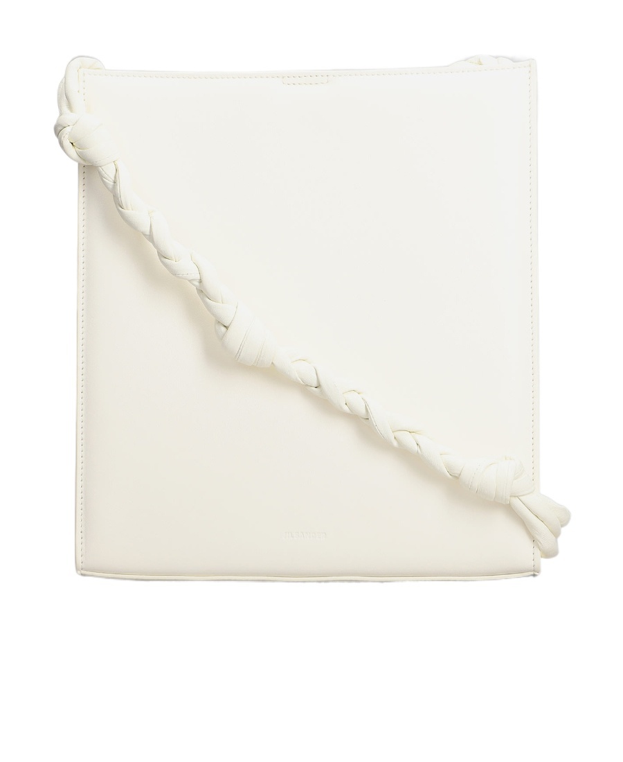 Jil Sander Logo-print Shoulder Bag In White