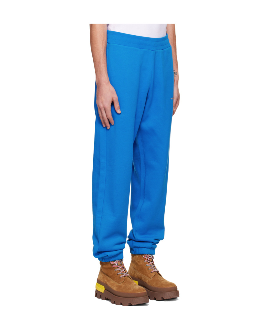 Moncler Logo Sweatpants In Blue