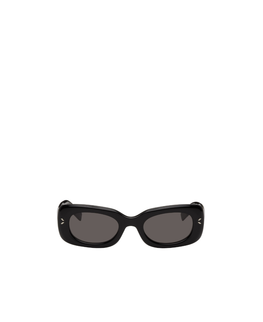 Mcq By Alexander Mcqueen Logo Sunglasses In Animal Print