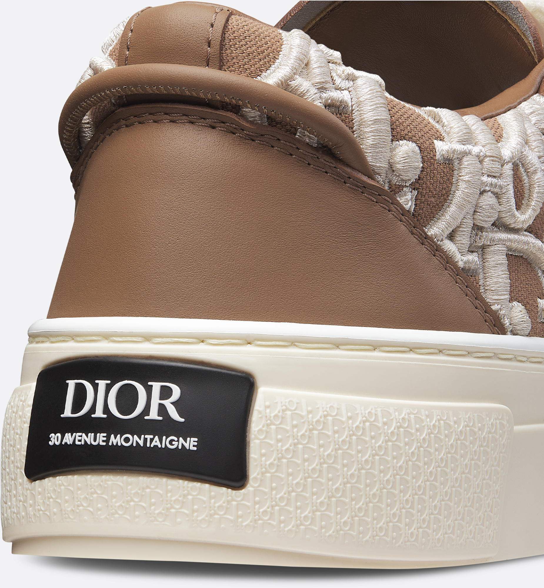 Dior B33 Spin Sneaker-limited And Numbered Edition In Brown