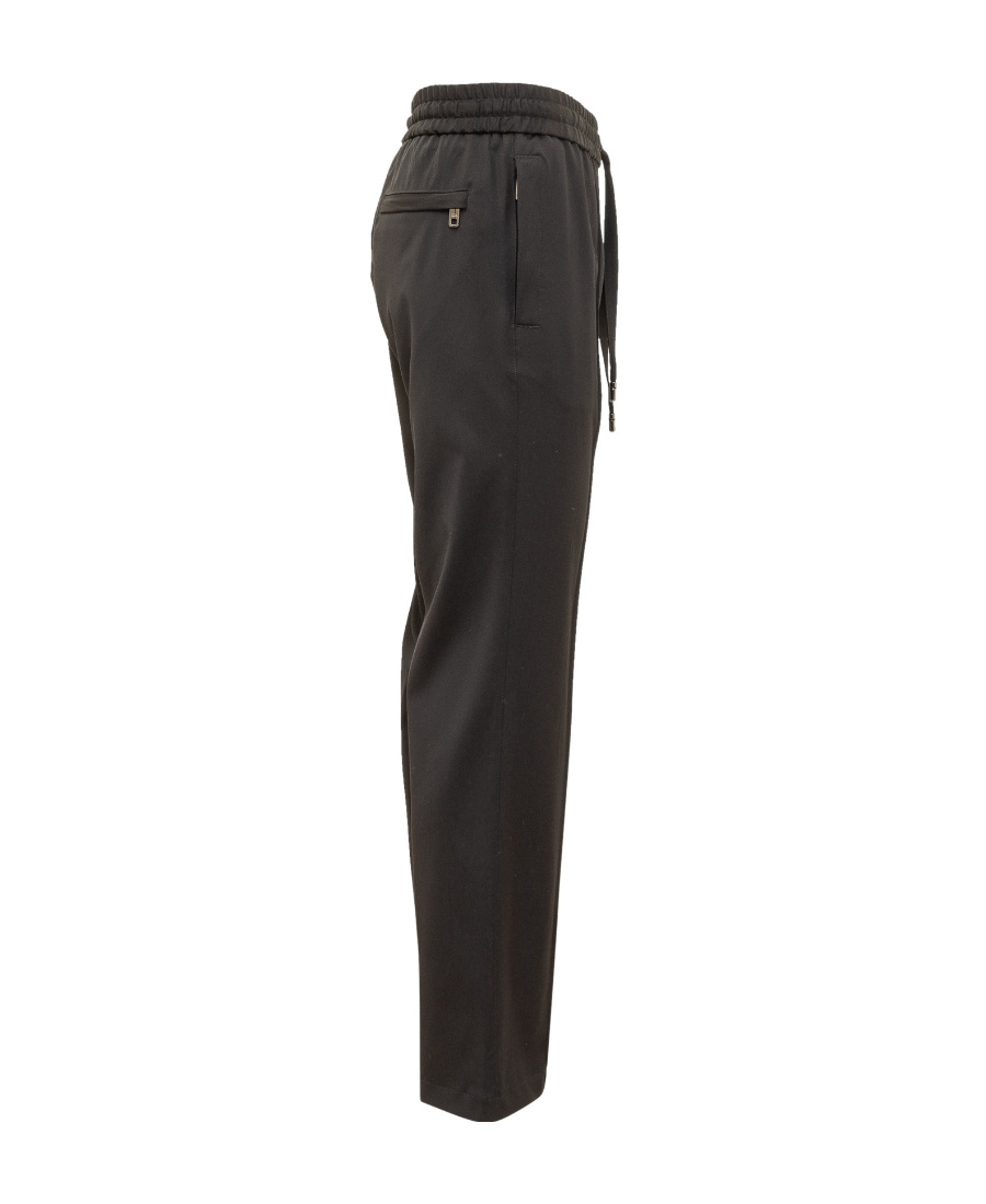 Dolce & Gabbana Stretch Cotton Jogging Pants With Tag In Black
