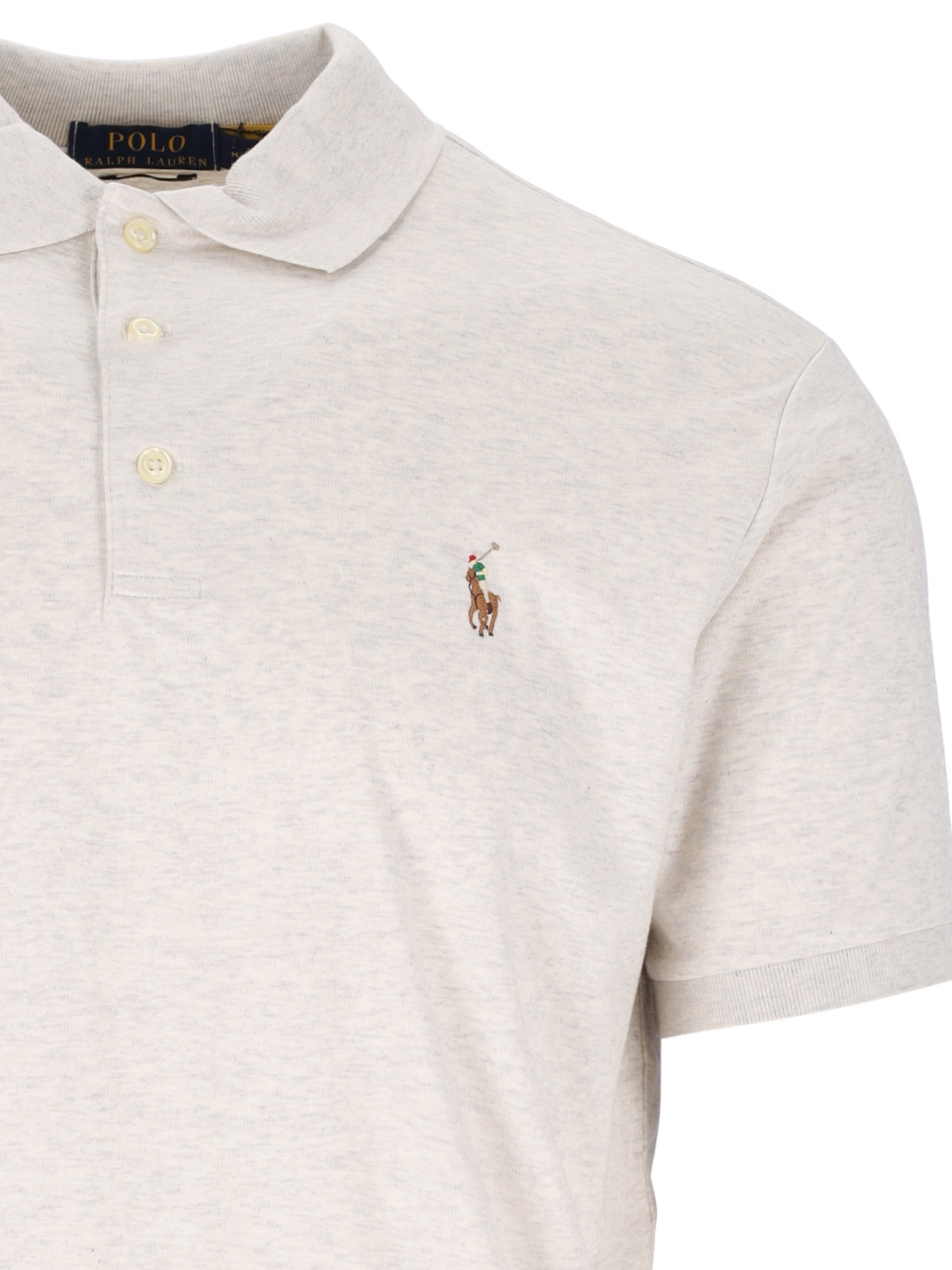 Polo Ralph Lauren Pony-embroidered Cotton Polo Shirt In White