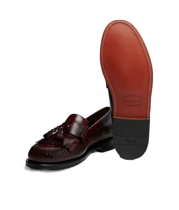 G.h. Bass & Co. Weejuns Layton Kiltie Loafers In Black