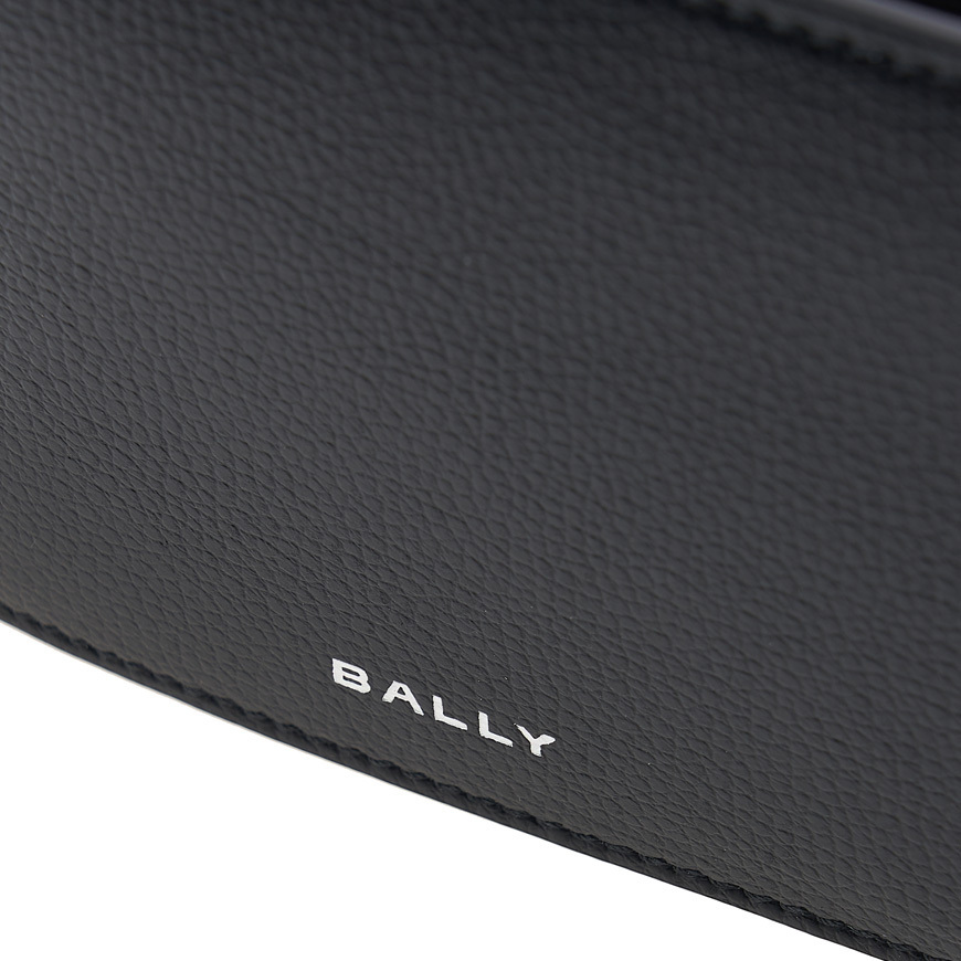 Shop Bally Double-fold Wallet In Black