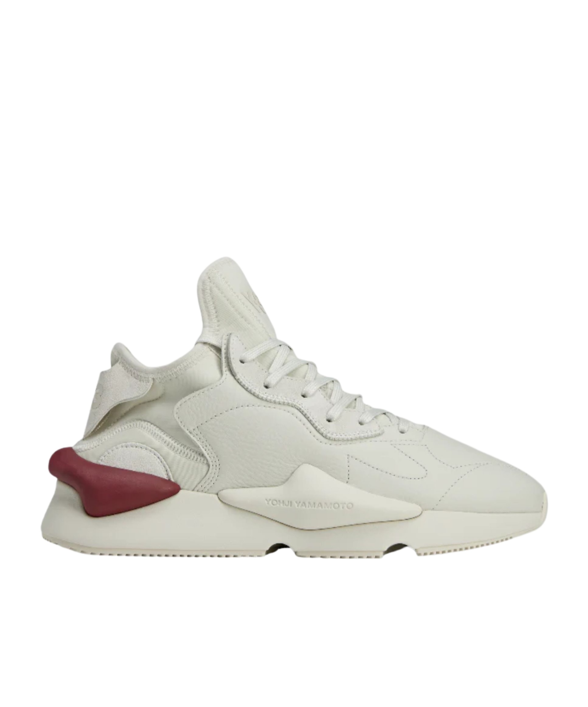 Y-3 Kaiwa Lace-up Sneakers In White
