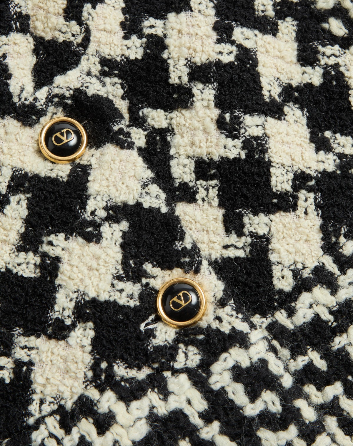 Valentino Virgin Wool-blend Cape In Black
