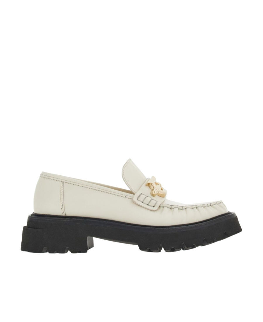 Ferragamo Gancini Loafer In Black