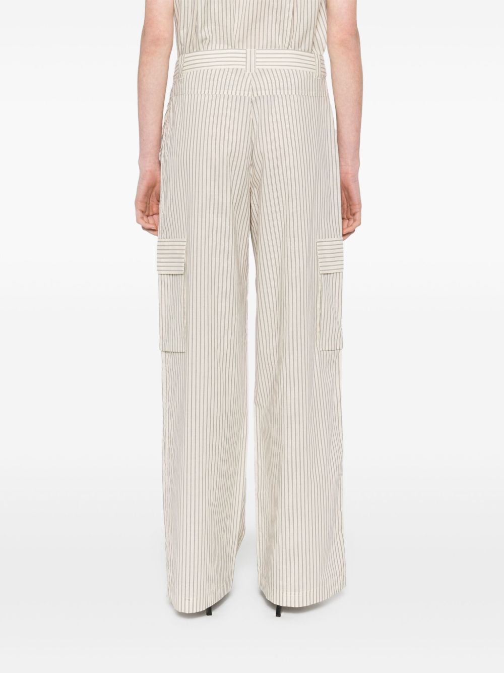 Shop Twinset Striped Trousers
